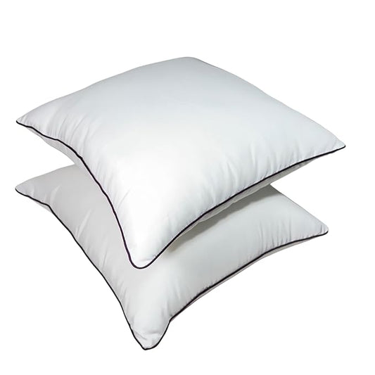 Sofa Cushions Pillows Size 16 x 16, Luxury Hotel Quality,Cushions for Gurden Sofa, Sofa Pillow, Cushions for Bed, White Size 16x16 Pack of-1 (Purple)