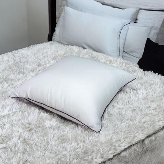 Sofa Cushions Pillows Size 16 x 16, Luxury Hotel Quality,Cushions for Gurden Sofa, Sofa Pillow, Cushions for Bed, White Size 16x16 Pack of-1 (Purple)