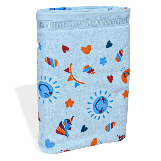 Rangoli Kids Unicorn Printed Cotton Bath Towel | Anti-Bacterial, Ultra Soft Towels For Girls And Boys