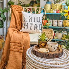 Chill Here Pillow Cover